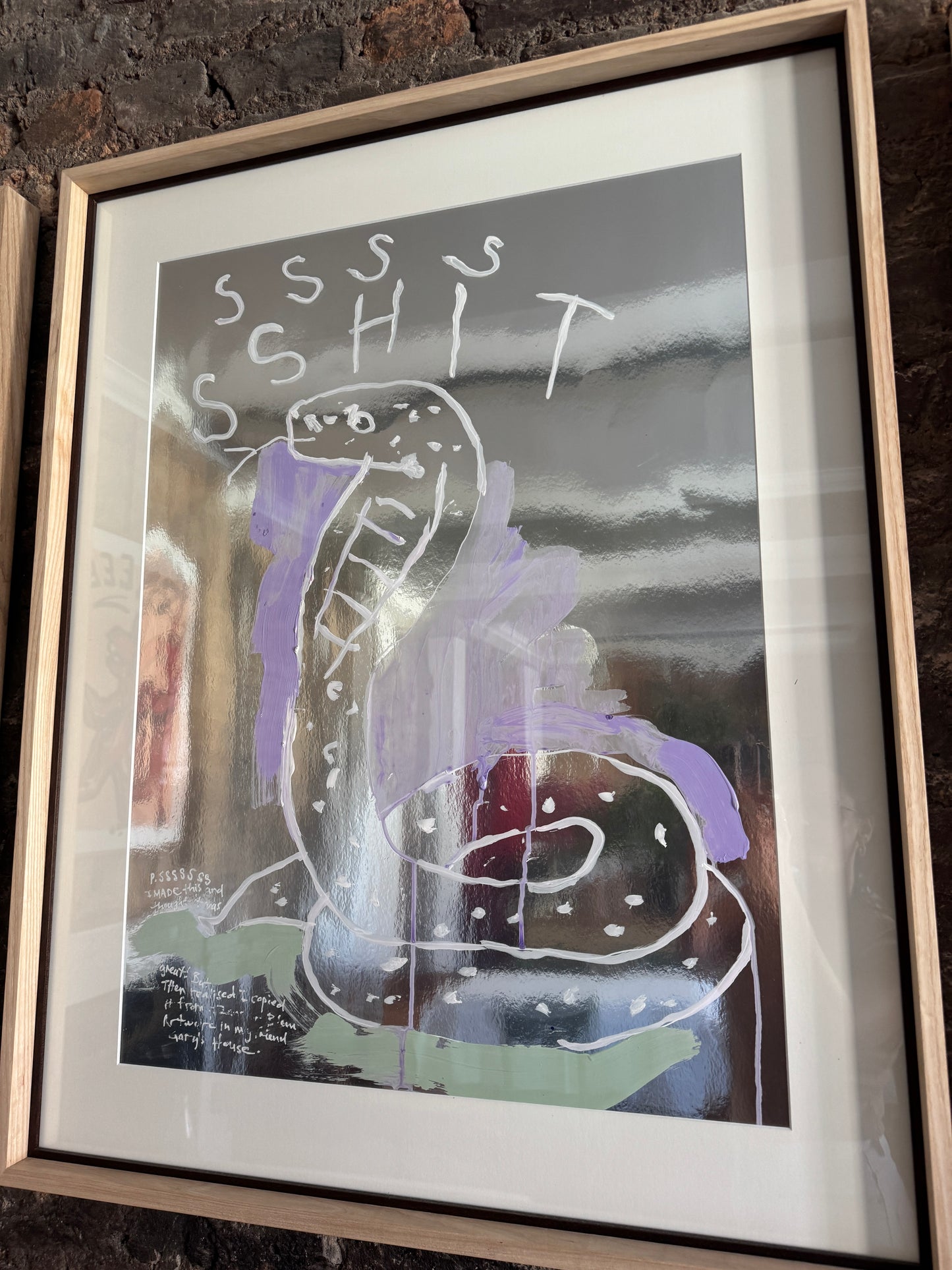 'For Shit Snakes' - unframed