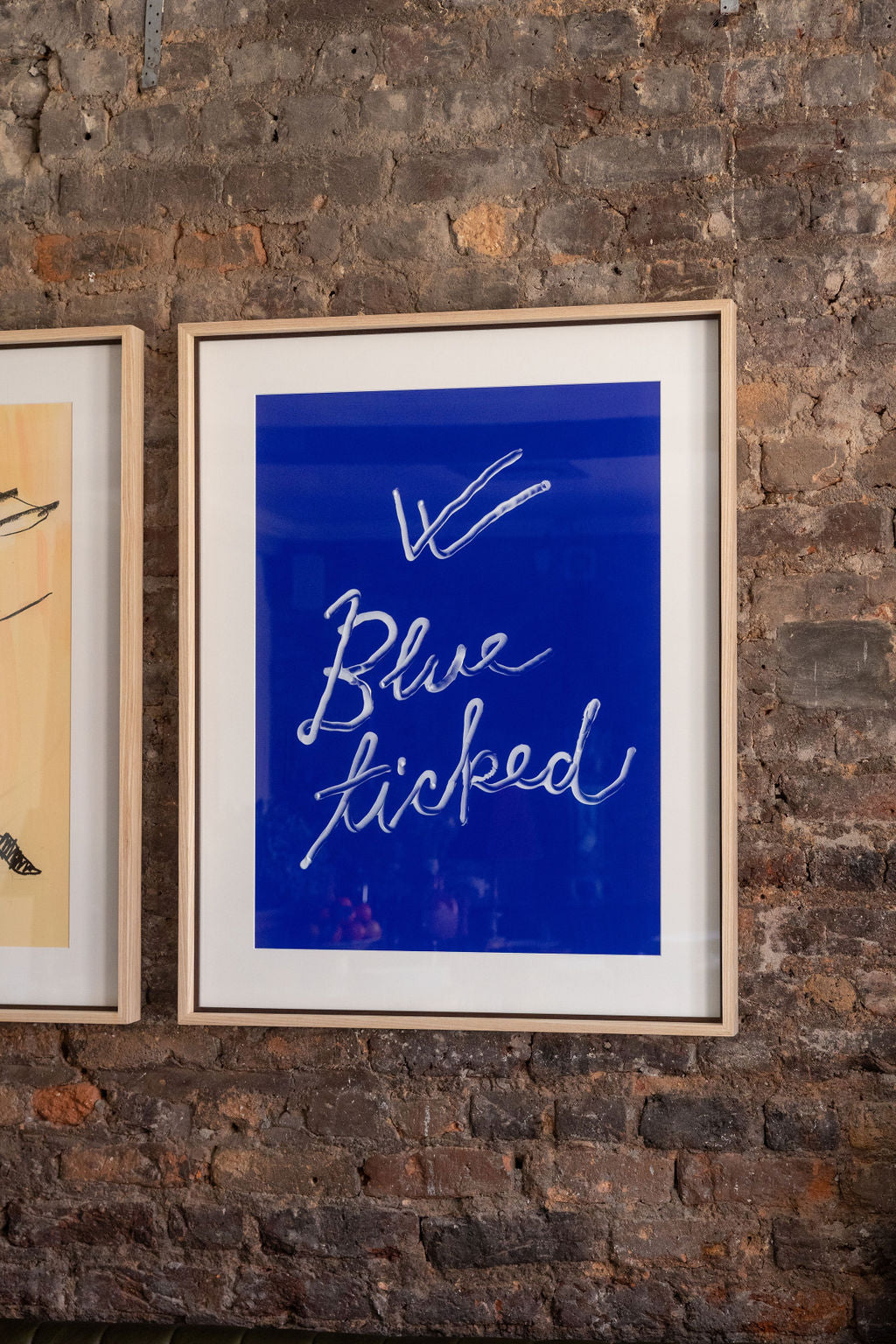 'Blue Ticked' - unframed