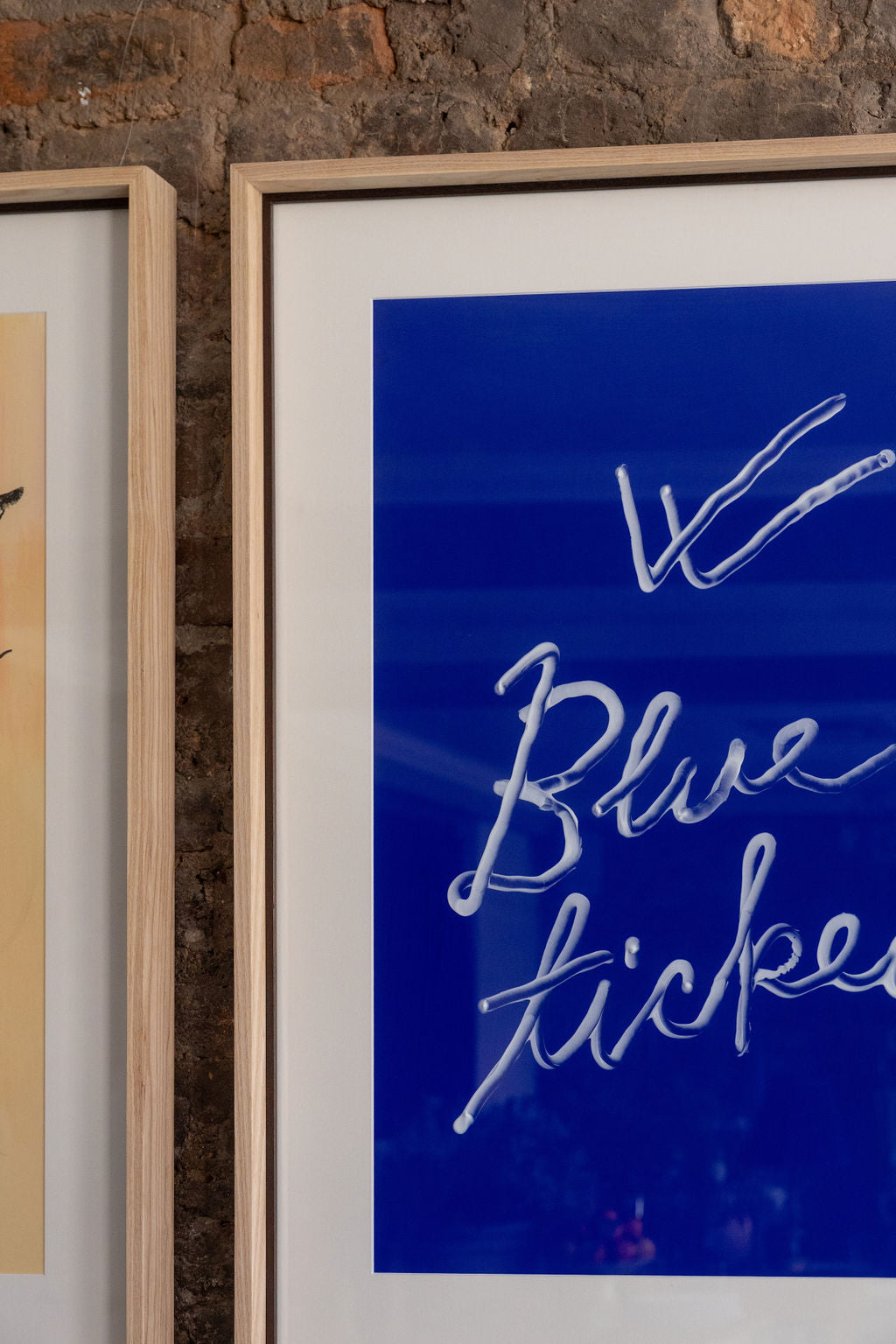 'Blue Ticked' - unframed